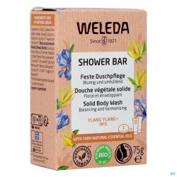 Weleda shower bar ylang ylang + iris    75g