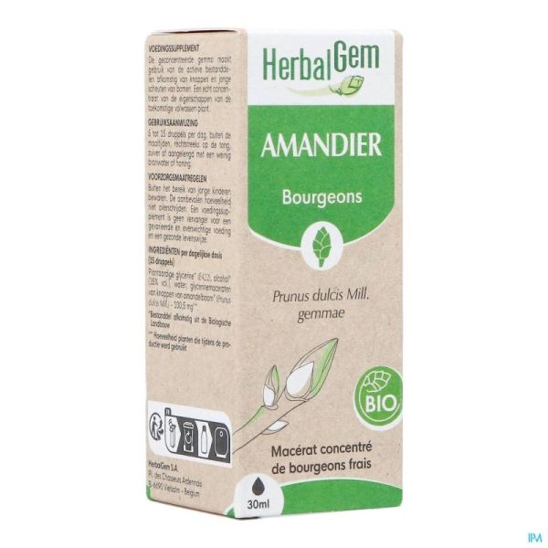 Herbalgem Amande Do Bio 30ml