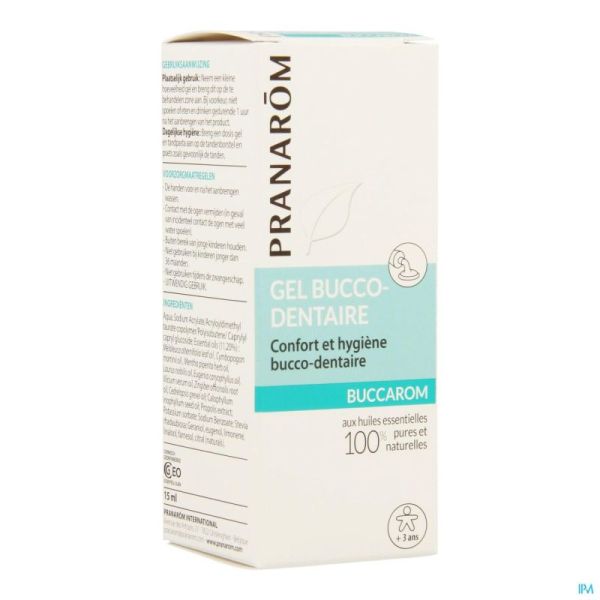 Buccarom gel    hle ess 15g aromaceutics