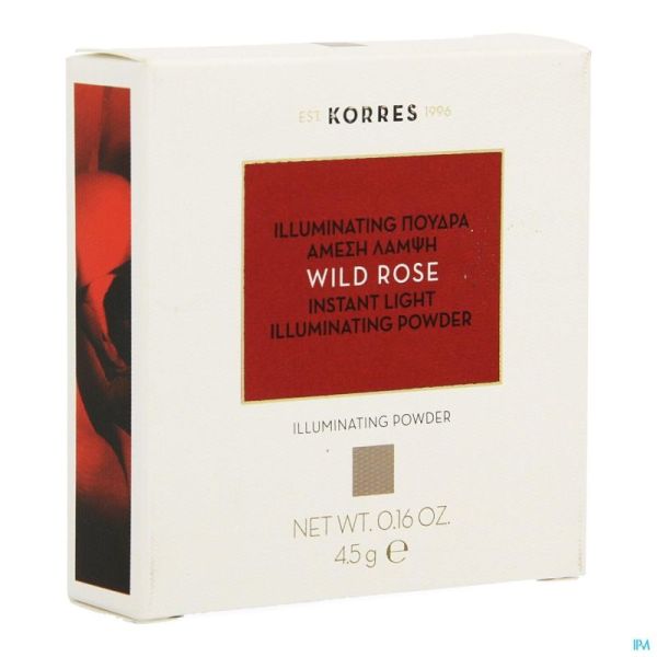 Korres km rose sauvage powder illuminating    4g