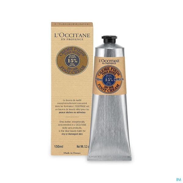 L'occitane karite creme pieds    150ml