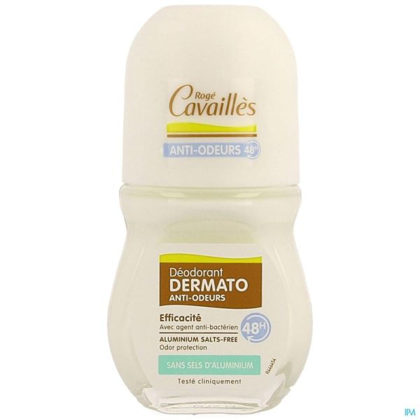 Roge cavailles deodorant roll-on dermato 48h  50ml