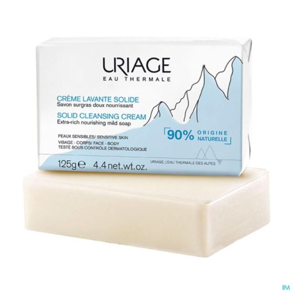 Uriage creme lavante solide    125g