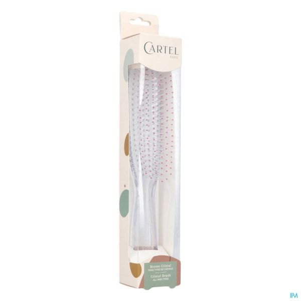 Cartel Brosse Cristal So Chic Gm Rose