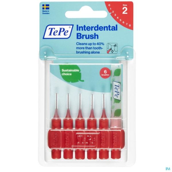 Tepe Interdental Brush 0,50mm Red 6