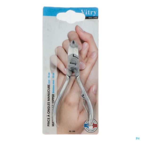 Vitry classic pince ongles 10cm inox    1048