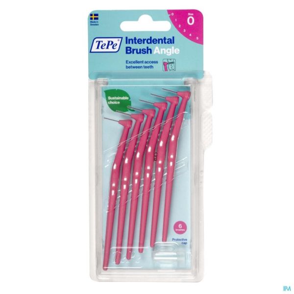 Tepe Angle Interdental Ragers Pink 0,4mm 6 154610