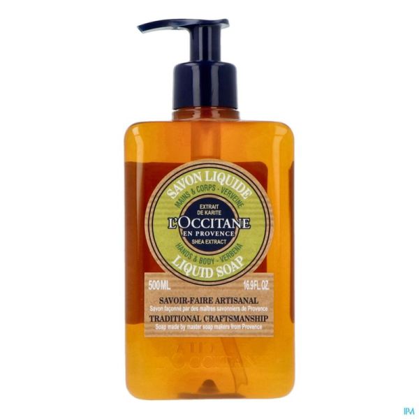 L'occitane karite savon liquide verveine    500ml