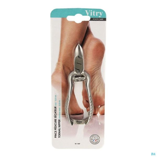 Vitry classic pince pedicur inox 12,5cm    1050p