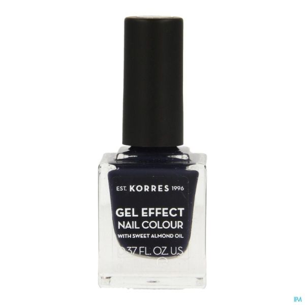 Korres km gel effect nail 88 steel blue    11ml