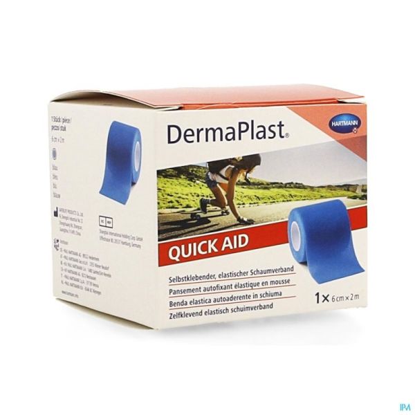 Dermaplast quick aid blue 6cmx2m    5500100