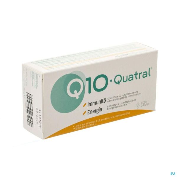 Q10 quatral    caps 2x28