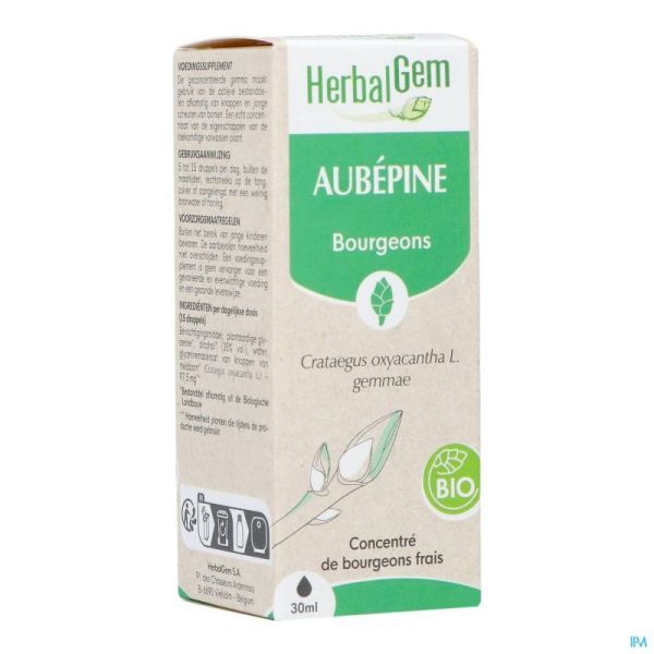 Herbalgem aubepine bio    30ml