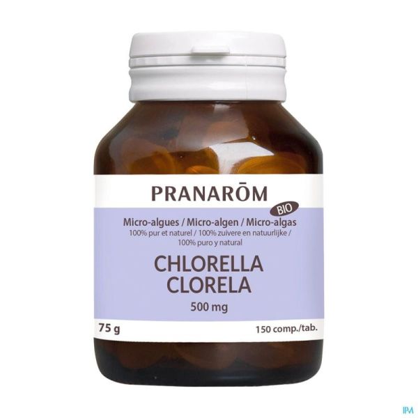 Microalgues chorella    comp 150x500mg pranarom