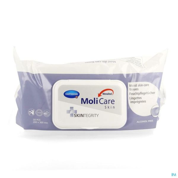 Molicare skin serviettes impreg. 50