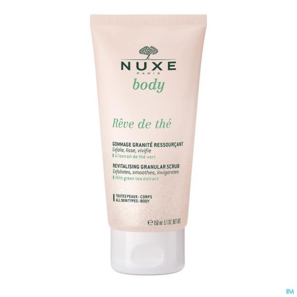 Nuxe reve de the gommage gran. ressourc. tube150ml