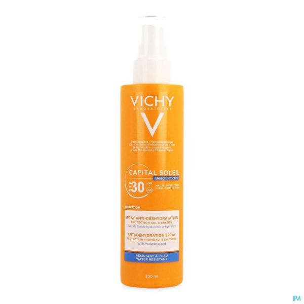 Vichy cap.sol.beach prot.spray a/deshyd.ip30 200ml