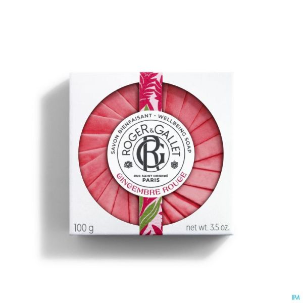 Roger&gallet gingembre rouge savon 100g