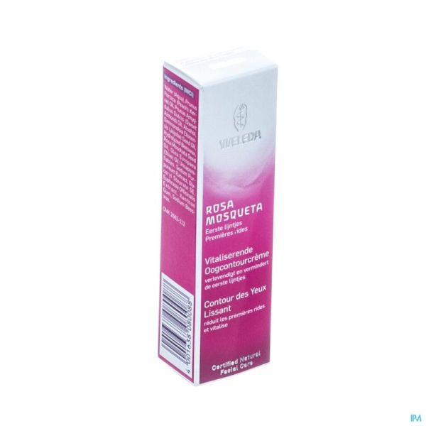 Weleda rosa musquee cr contour yeux nf   tube 10ml