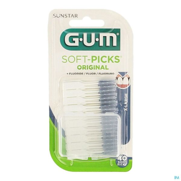 Gum soft picks original x-large 40    636m40