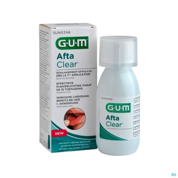 Gum aftaclear bain bouche    120ml