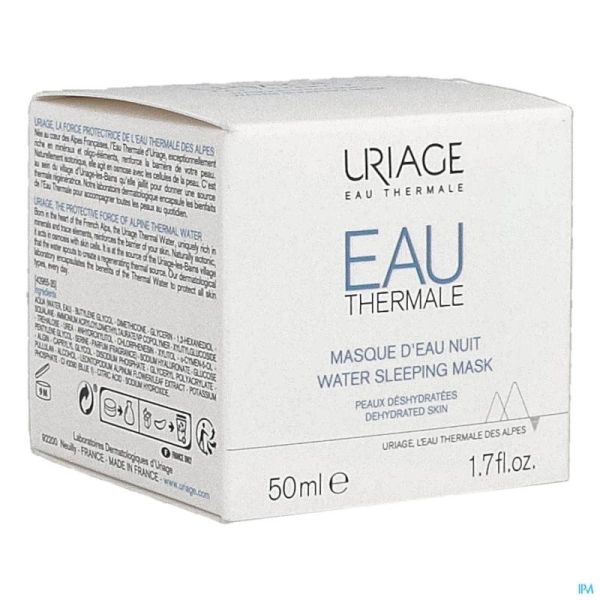 Uriage eau thermale masque eau nuit    50ml