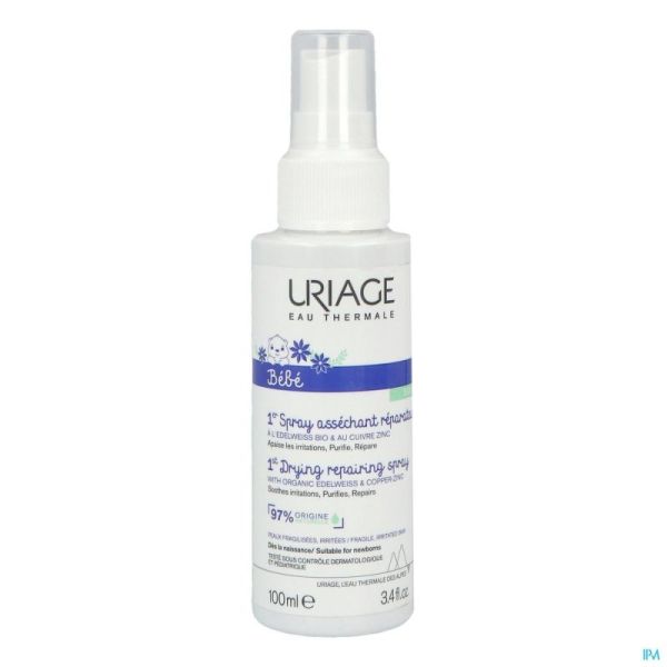 Uriage 1er Spray Assechant Reparateur Lotion 100ml