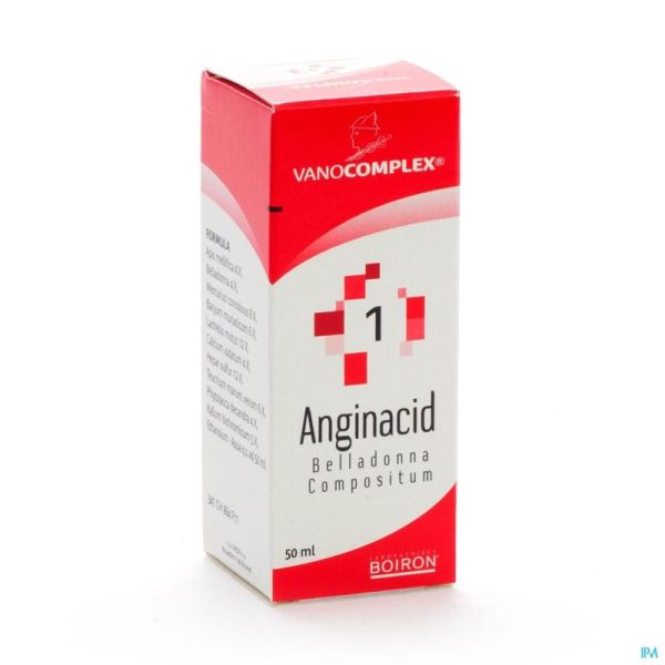 Vanocomplex n 1 anginacid    gutt 50ml unda