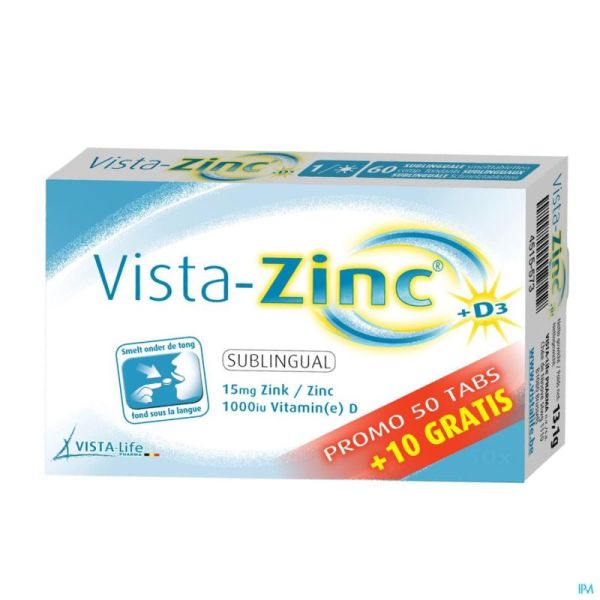 Vista zinc    comp fondant 50 + 10 gratis