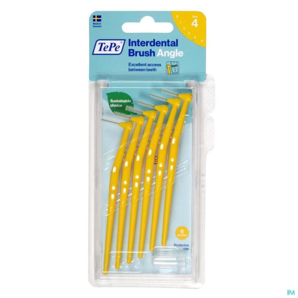 Tepe Angle Interdent. Ragers Yellow 0,8mm 6 154650