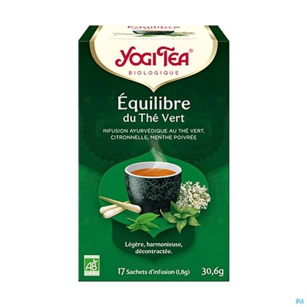 Yogi the equilibre du the vert bio    sach 17