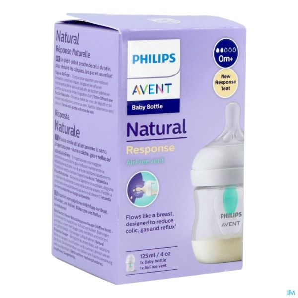 Philips Avent Natural Airfree Biberon 125ml