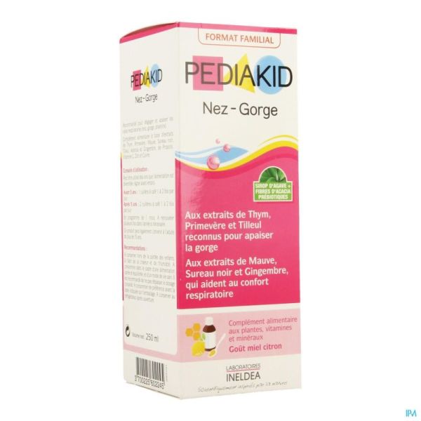 Pediakid nez-gorge sol buva   250ml