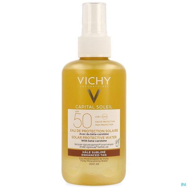 Vichy cap. sol. eau protection bronze ip50   200ml