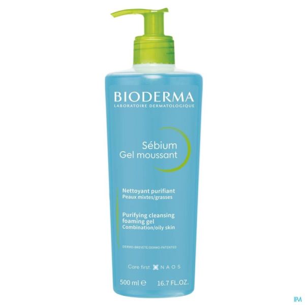 Bioderma sebium gel moussant  500ml