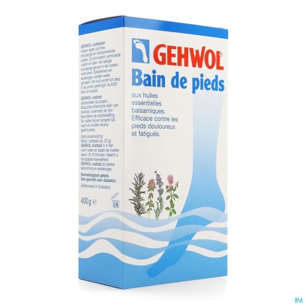 Gehwol bain pieds 400g consulta