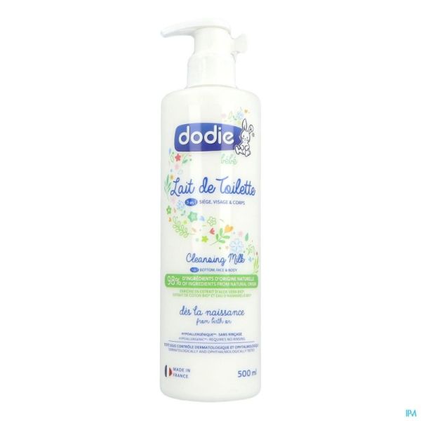 Dodie lait nettoyant 3en1    500ml