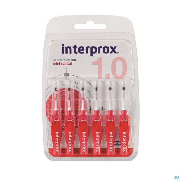 Interprox mini conical rouge 2-4mm   31195