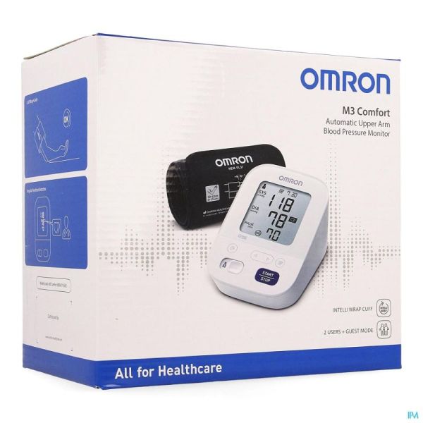 Omron M3 Comfort Tensiometre Bras Automat.