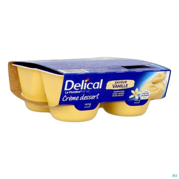 Delical creme dessert la floridine vanille  4x125g