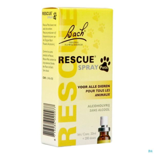 Bach rescue pets    spray 20ml