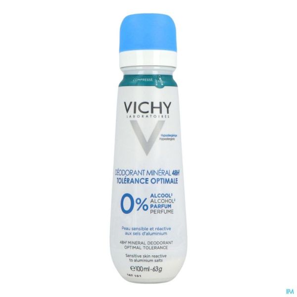 Vichy deo aero tolerance optimale 48h    100ml