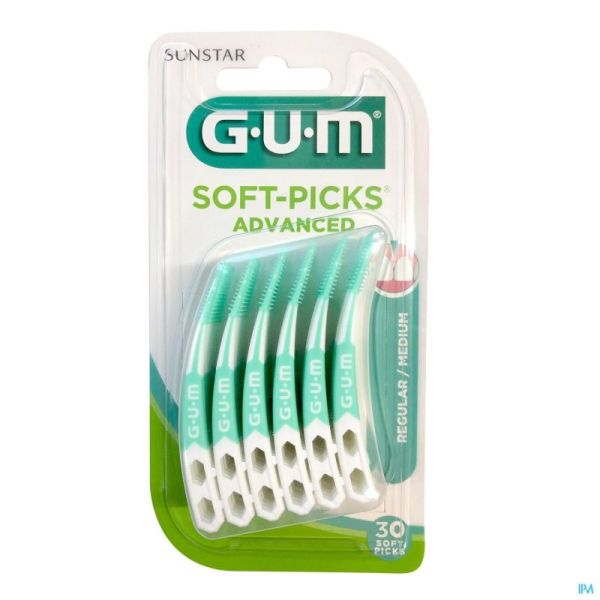 Gum softpicks advanced regular 30    650m