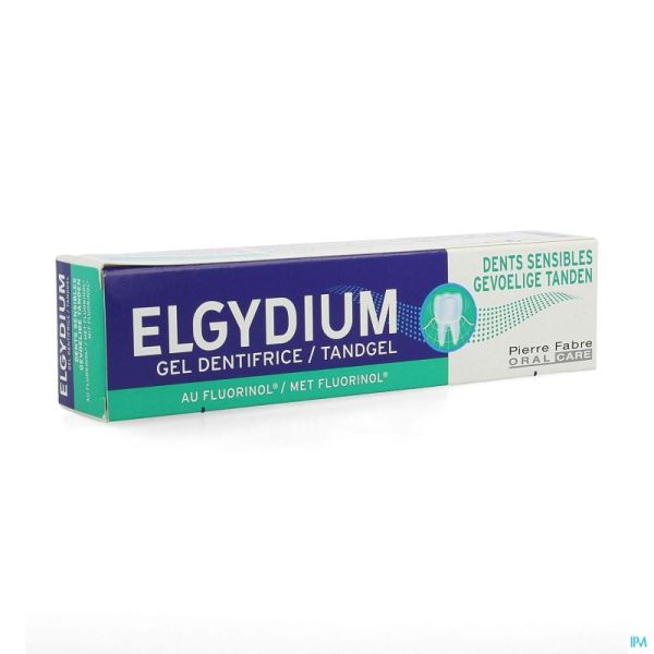 Elgydium gel dentifrice dents sensibles    75ml