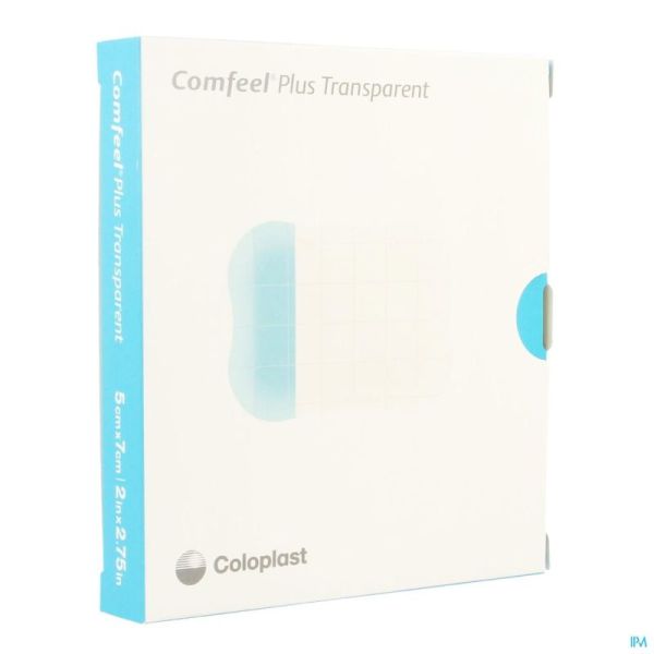 Comfeel plus plaques transp  5x 7cm 10 33530