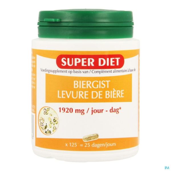 Super Diet Levure De Biere Caps 125