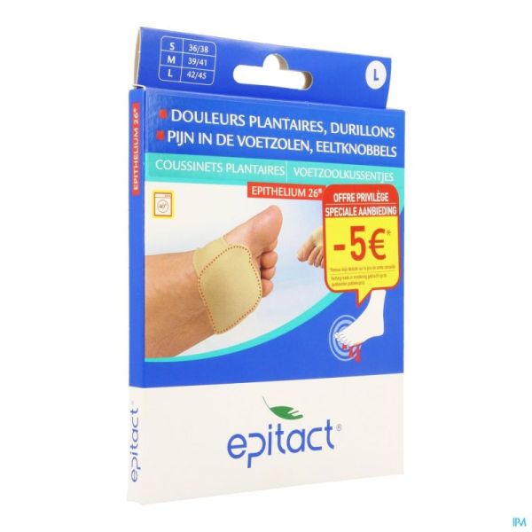 Epitact coussinet plantaire 42-45 1 paire promo-5€