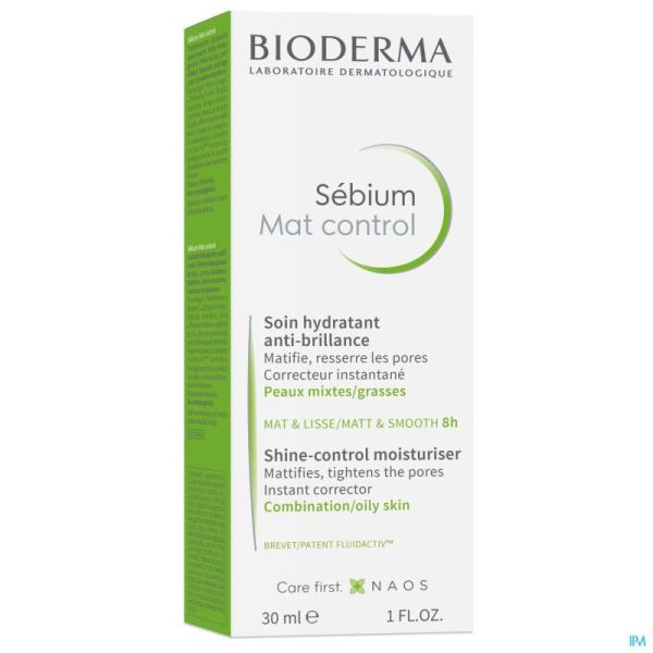 Bioderma sebium mat control creme    30ml