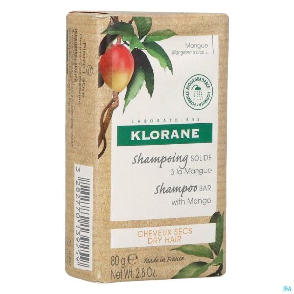 Klorane capil. sh solide mangue 80g