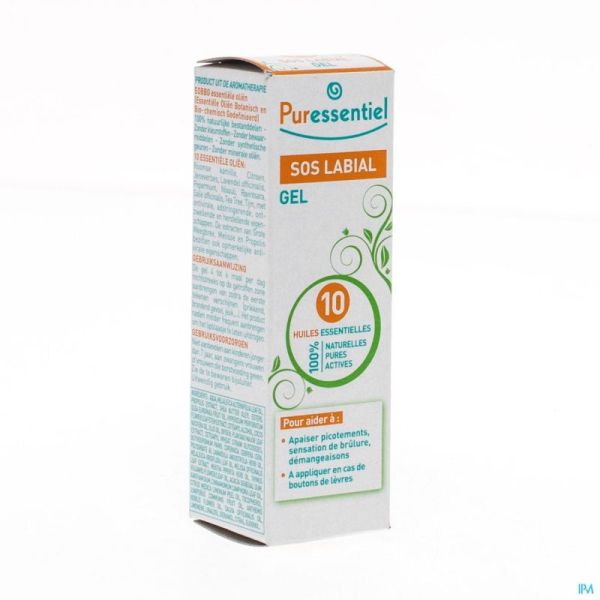 Puressentiel sos labial gel 10 hle ess.    5ml